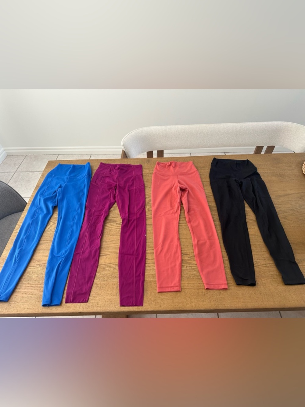 4-Piece Leggings Bundle – Lululemon, PE Nation, Yogalicious, Aerie – XS